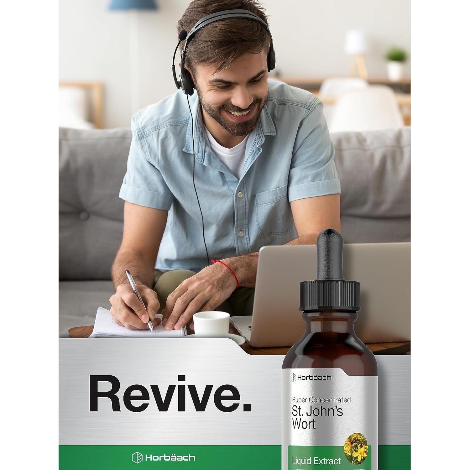 Tintura de Hierba de San Juan Horbäach 60 ml Libre de Alcohol