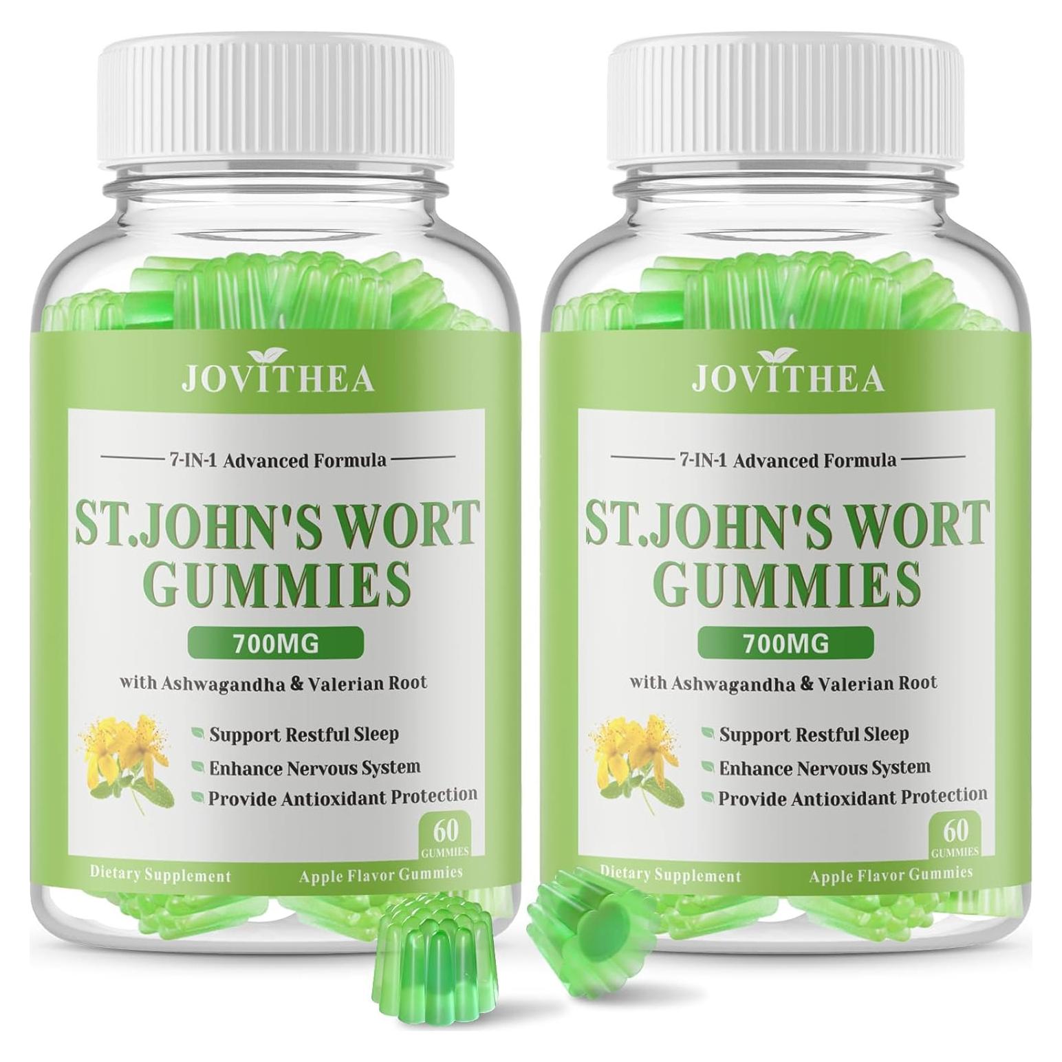 Gomitas de Hierba de San Juan JOVITHEA 700mg 60 Conteo