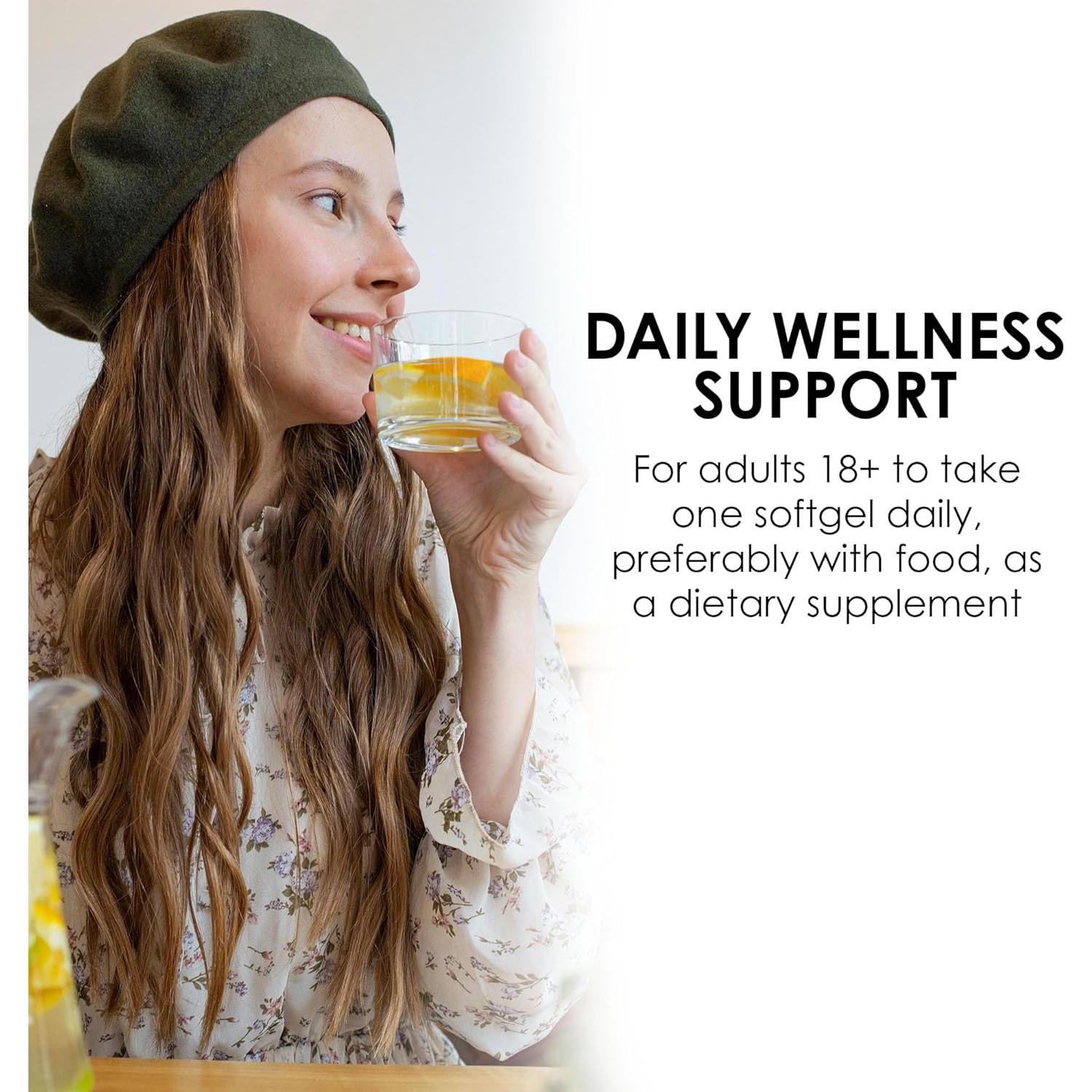 Concentrado de Arándano 12:1 Mason Natural con Vitamina C y E - 90 Cápsulas