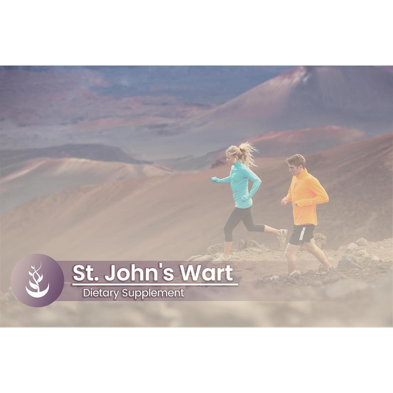 Cápsulas de Hierba de San Juan Siempre Puro 100 Unidades