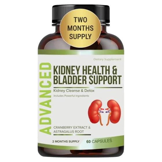 Suplemento Detox NutraPro para Riñones y Vejiga 60 Días