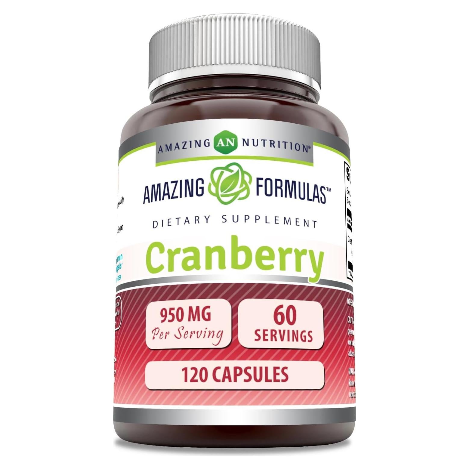 Extracto de Arándano Nutrición Asombrosa 950 Mg 120 Cápsulas