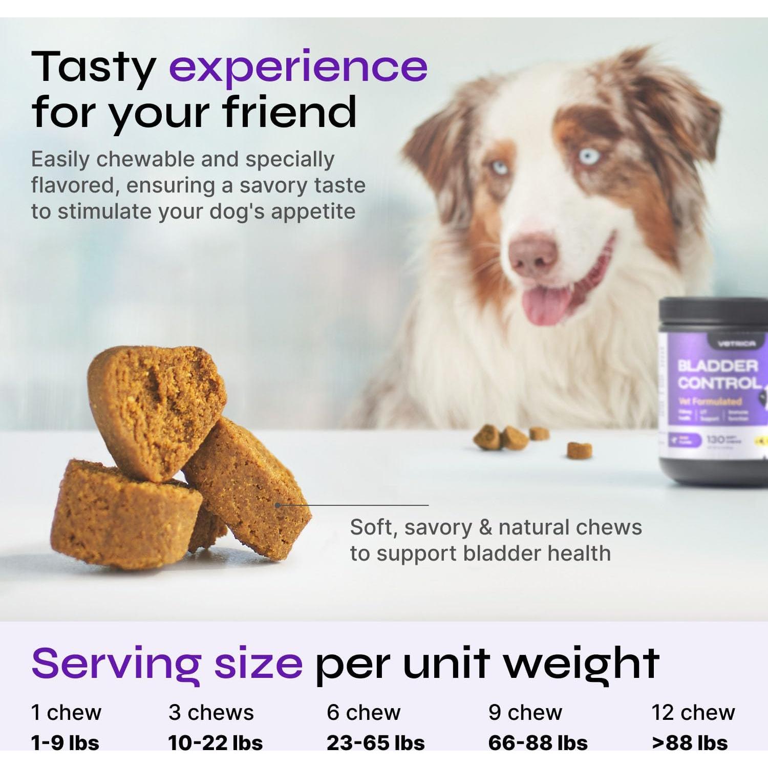 Golosinas de Arándano Vetrica para Salud Urinaria de Perros