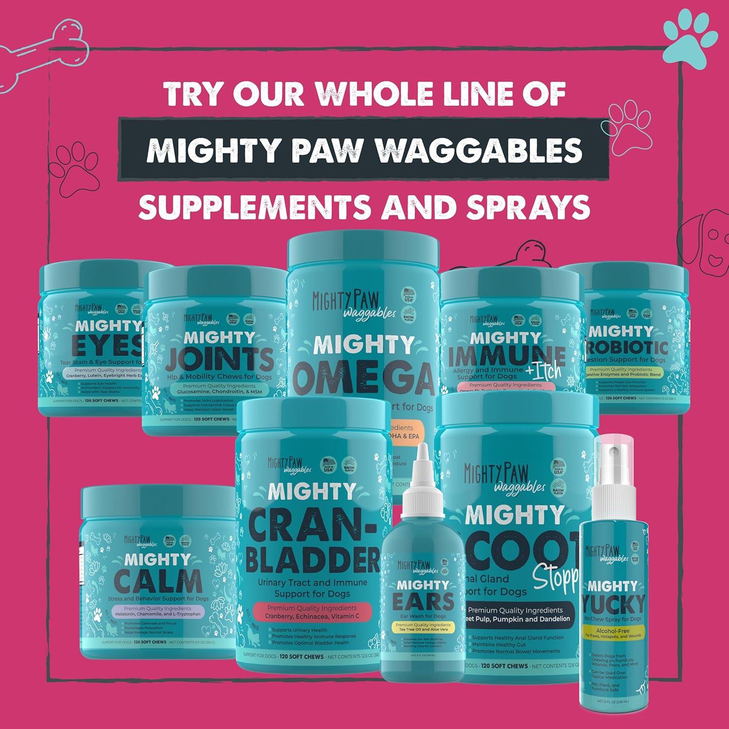 Suplemento Urinario para Perros Mighty Paw 120 Masticables