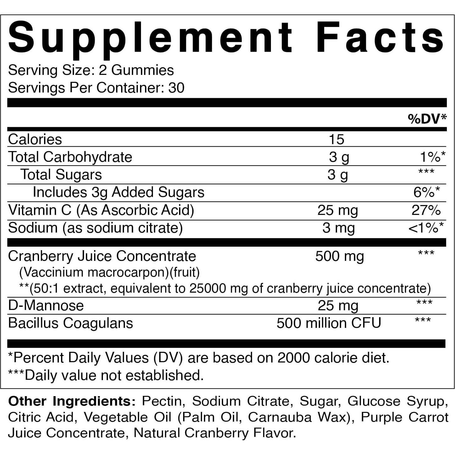 Gominolas Veganas Vitamatic Arándano 60 Unidades 25000mg