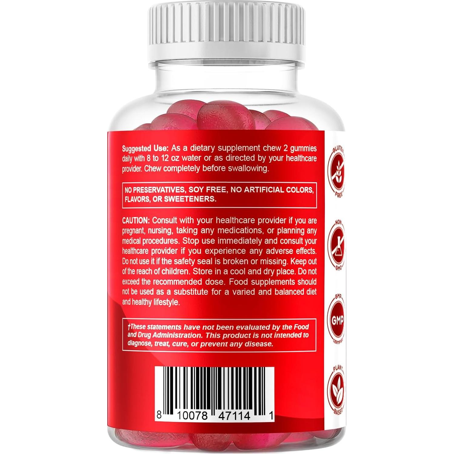 Gominolas Veganas Vitamatic Arándano 60 Unidades 25000mg