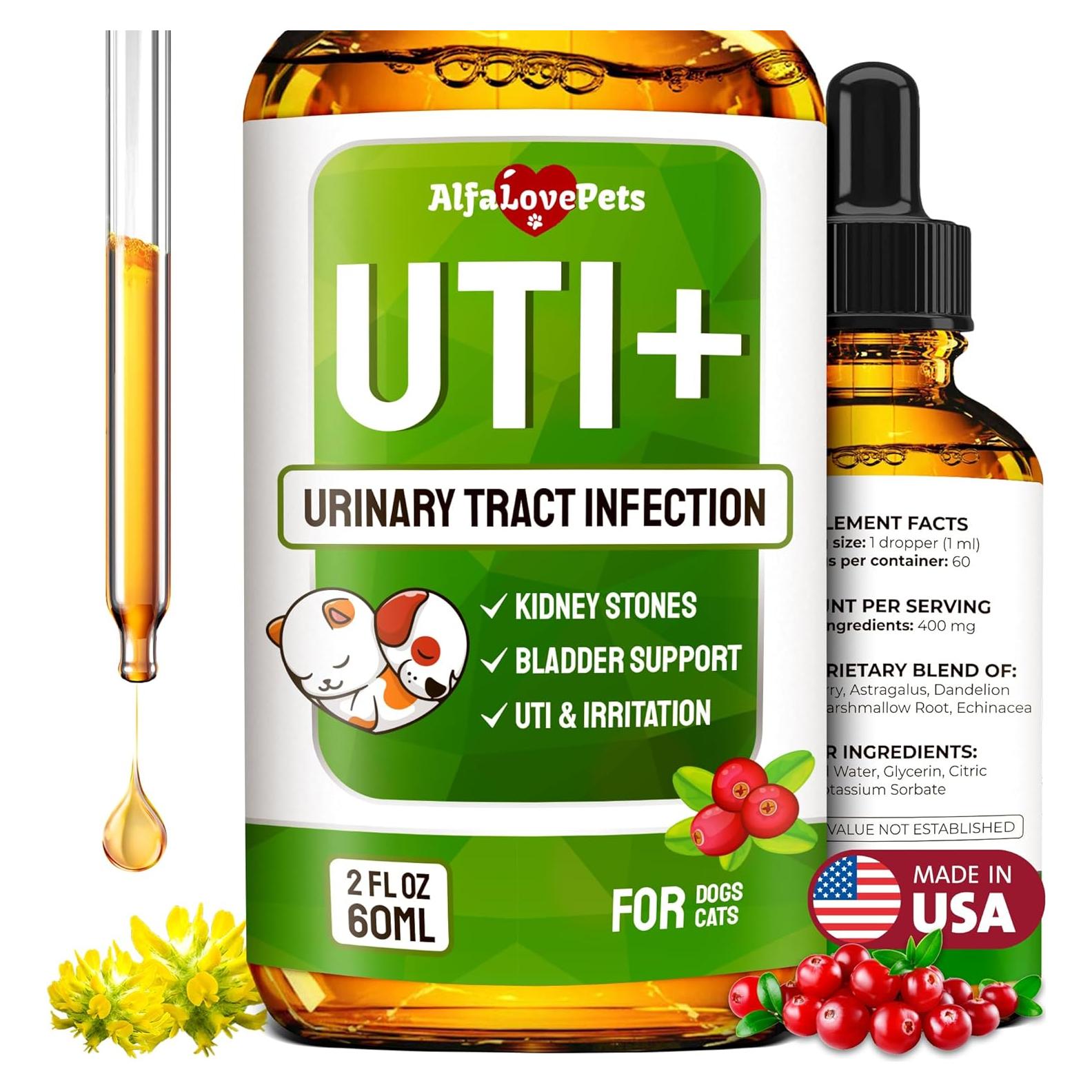 Suplemento UTI para Perros y Gatos Alfa Love Pets 56.7 g