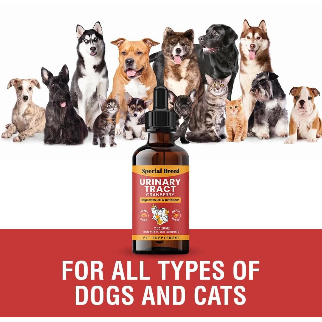 Suplemento UTI para Gatos y Perros Special Breed 59 ml