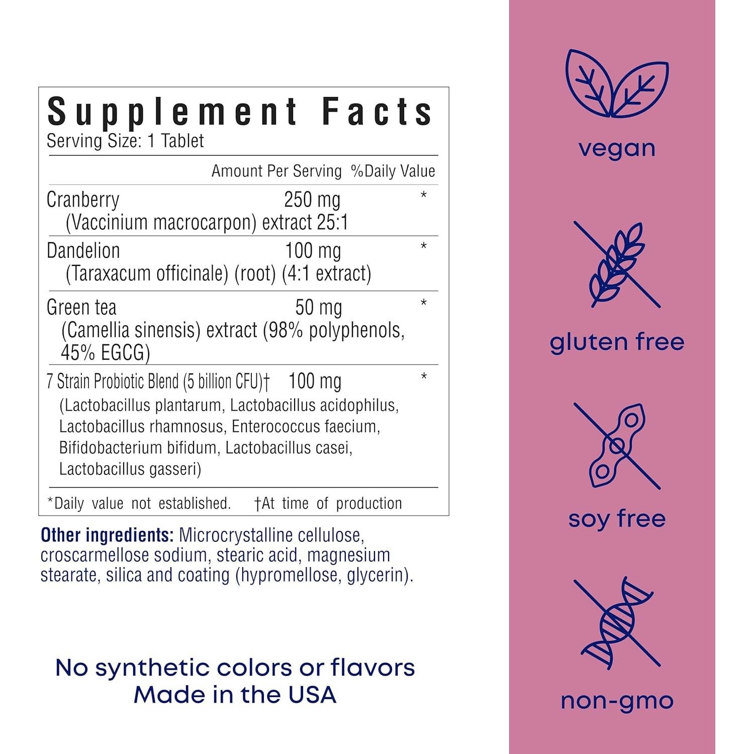 Su Propio UTI - Suplemento Vegano 30 Cápsulas Probioticas