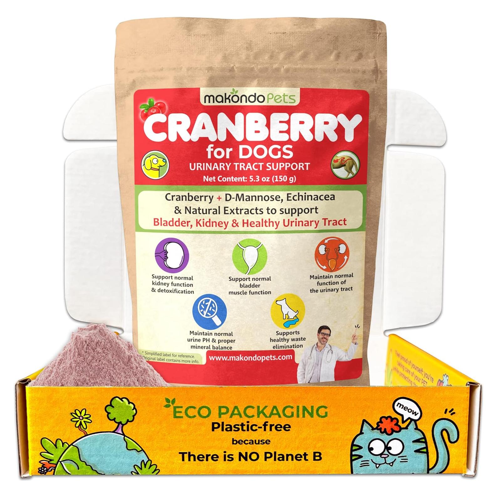 Suplemento de Arándano para Perros Makondo Pets - 150 Porciones