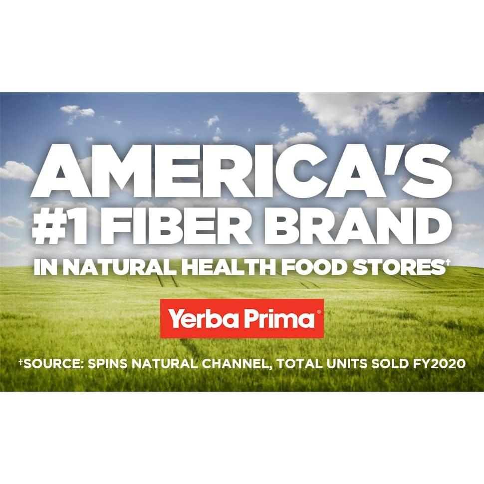 Cápsulas de Fibra Yerba Prima 400 Unidades - 5 Tipos de Fibra