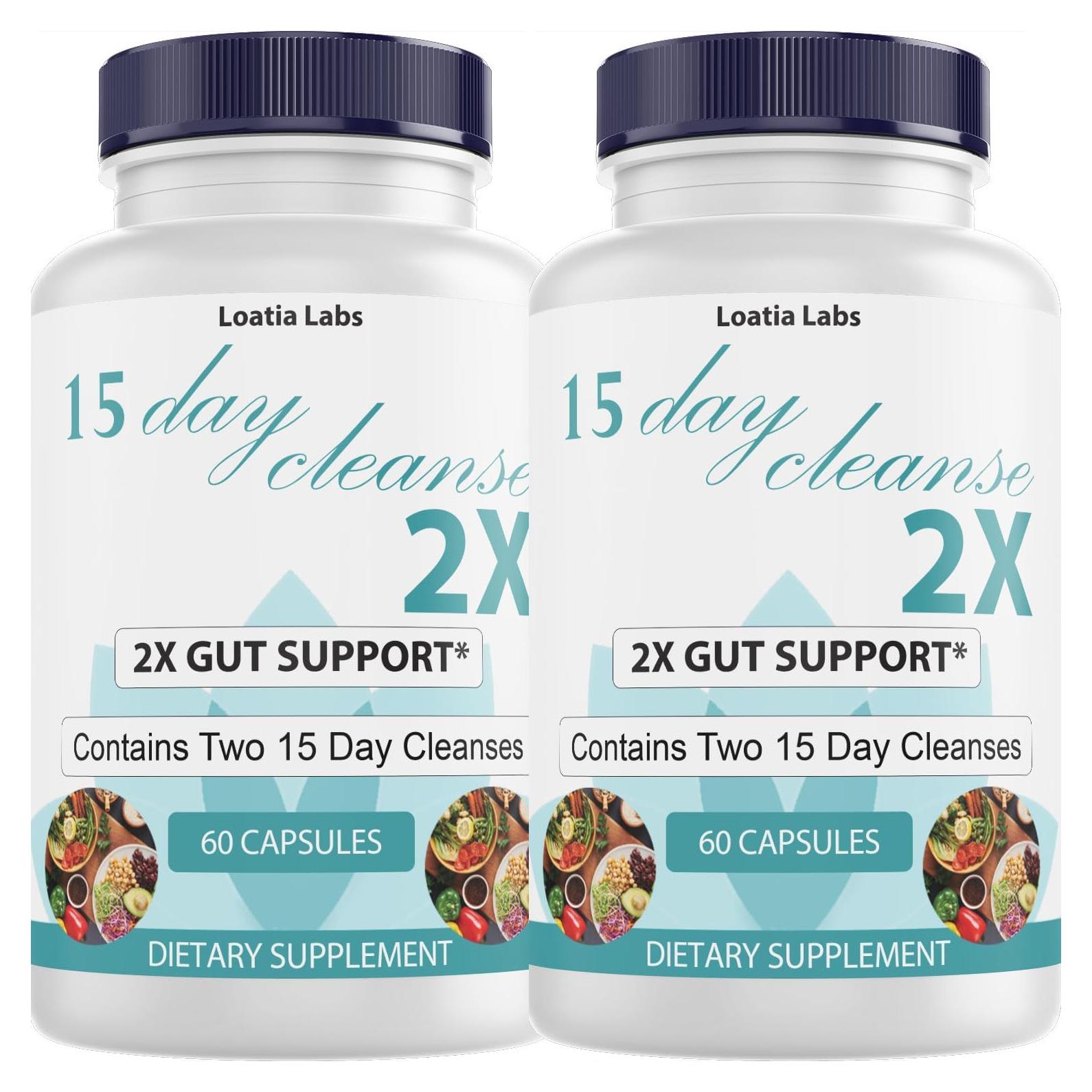 Suplemento Detox Intestinal 15 Días Loatia Labs - 60 Cápsulas