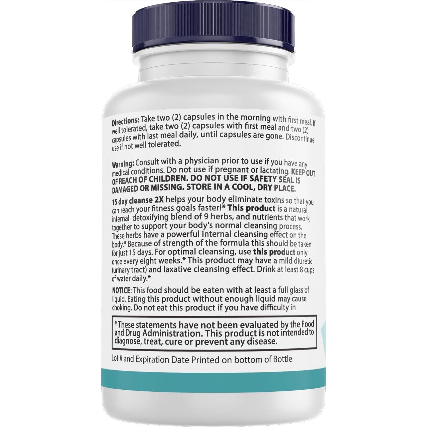 Suplemento Detox Intestinal 15 Días Loatia Labs - 60 Cápsulas