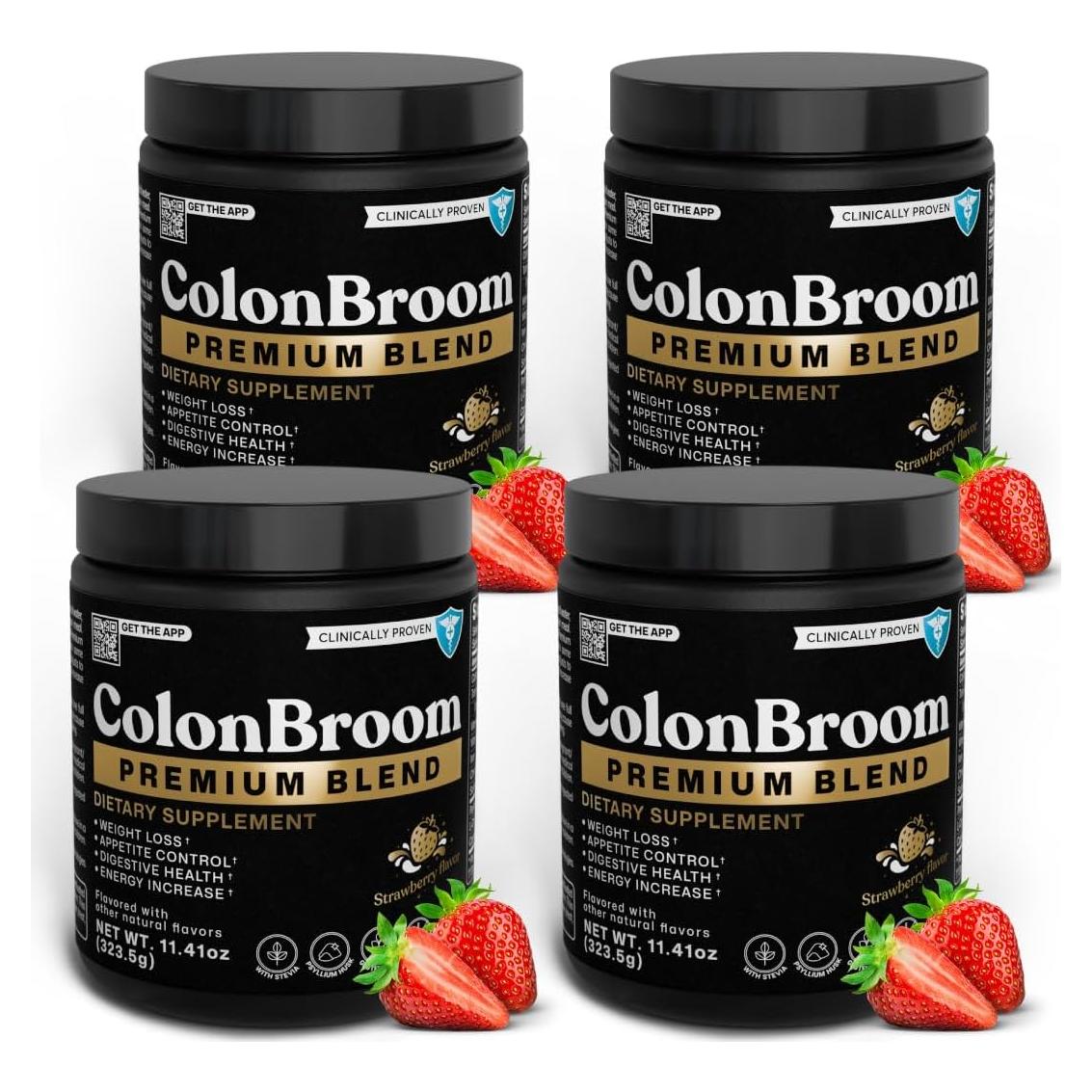 Suplemento de Fibra ColonBroom 323g - Control de Peso y Salud Intestinal