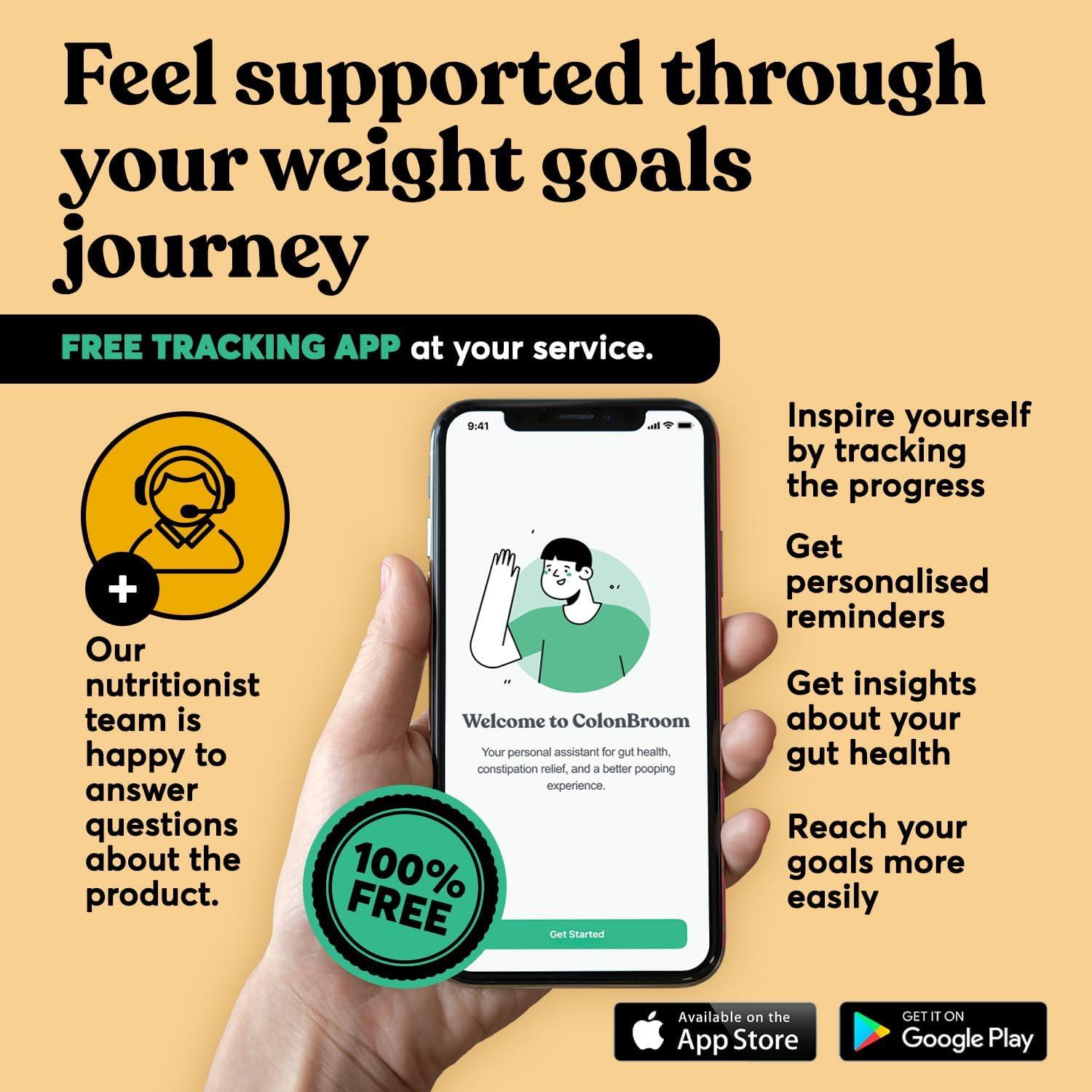 Suplemento de Fibra ColonBroom 323g - Control de Peso y Salud Intestinal