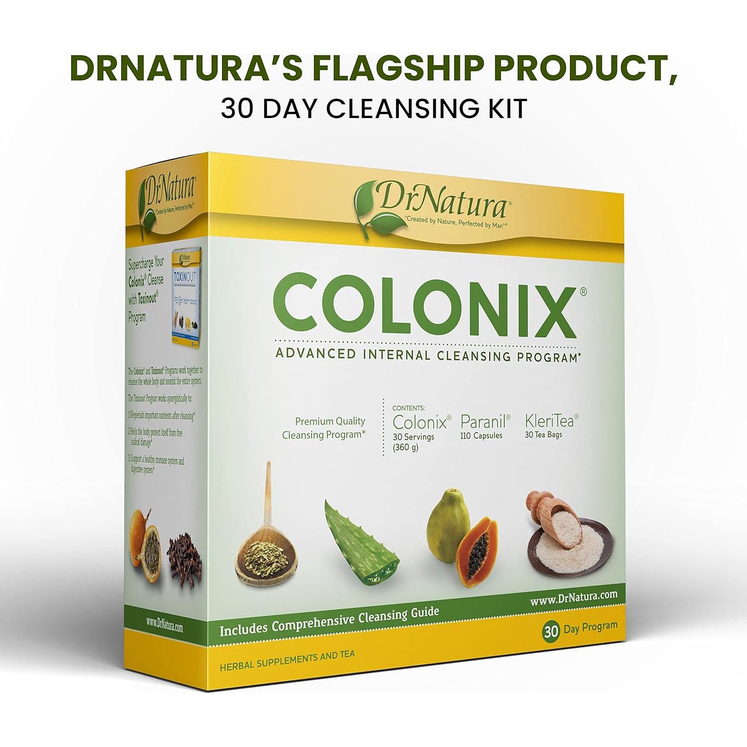 Colonix Kit de Limpieza de Colon Dr Natura - 30 Días (670 g)