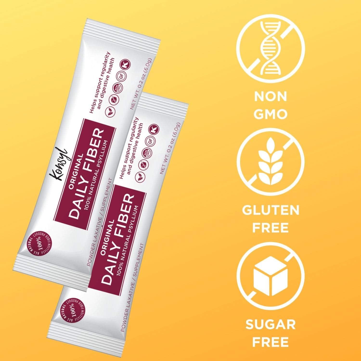 Konsyl Fibra Diaria 100% Natural Psyllium 30 Stickpacks