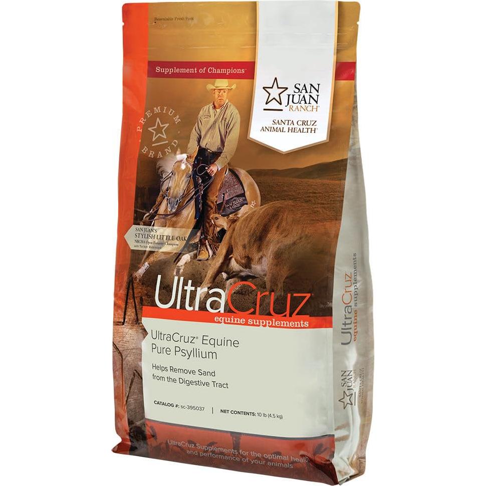 Suplemento de Psyllium Puro UltraCruz para Caballos 4.54 kg
