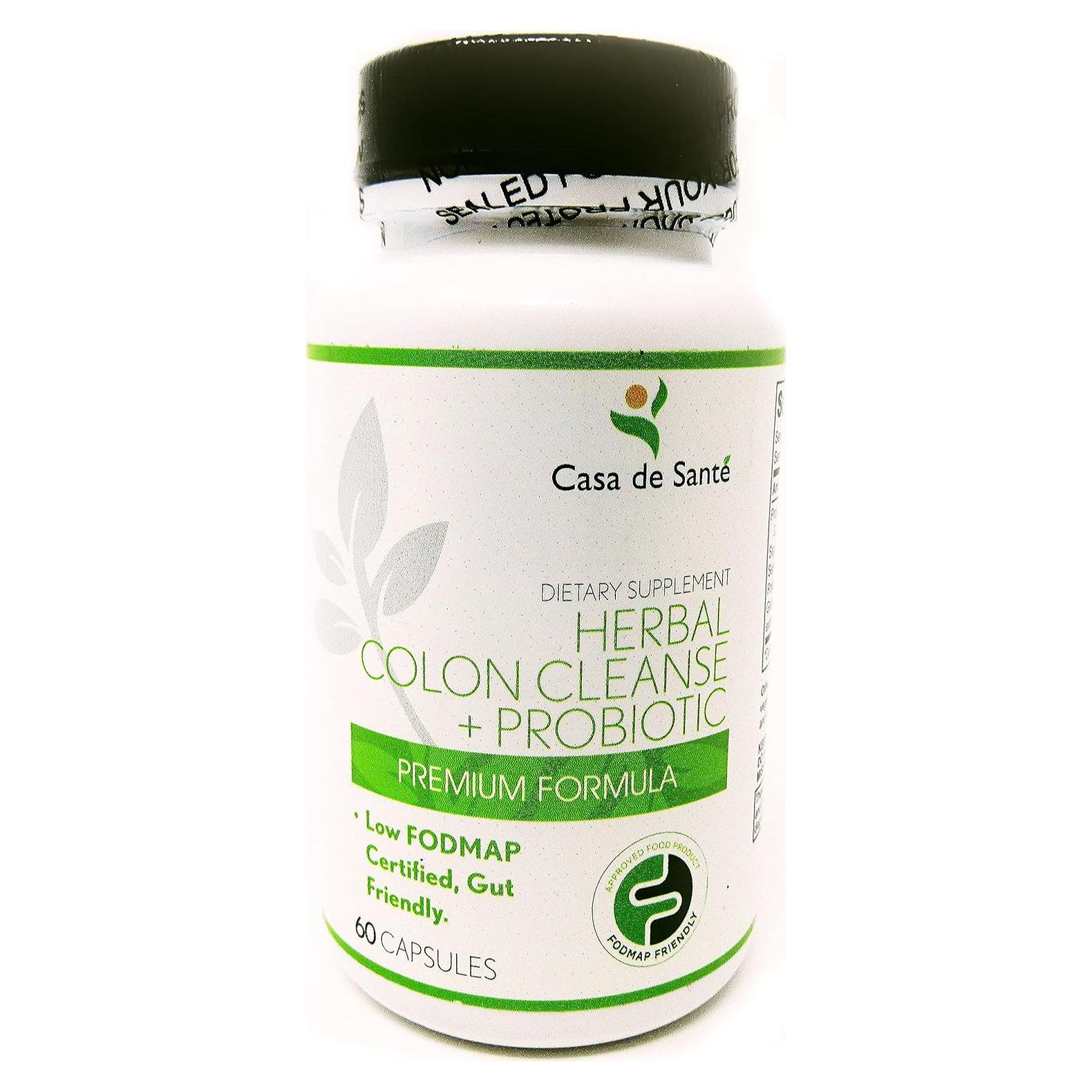 Cápsulas Laxantes Herbales Casa de Sante 60 Unidades Detox