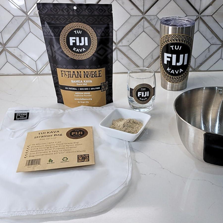 Kava TUI KAVA Premium 250g - Tradicional Fijiano Molido Medio