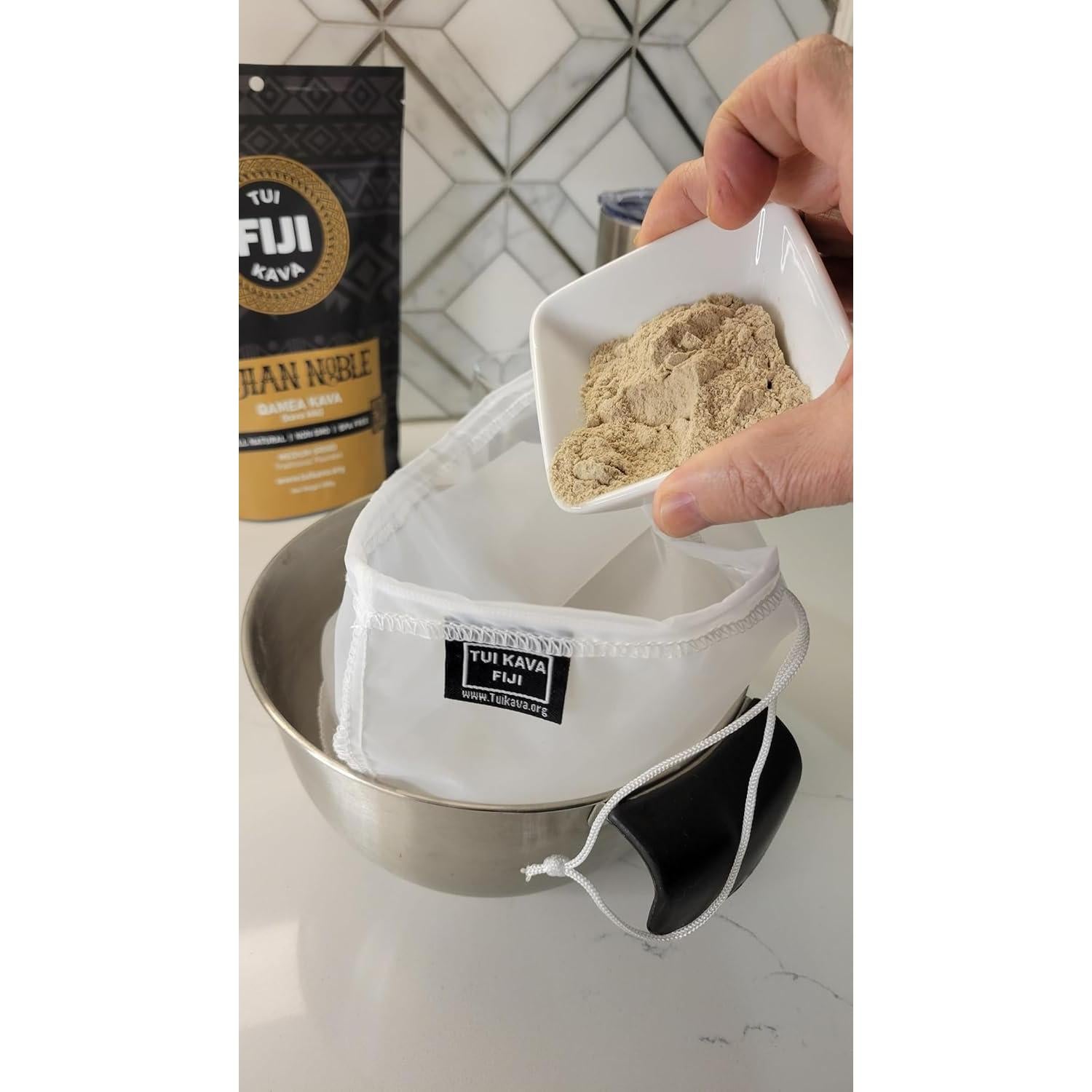 Kava TUI KAVA Premium 250g - Tradicional Fijiano Molido Medio