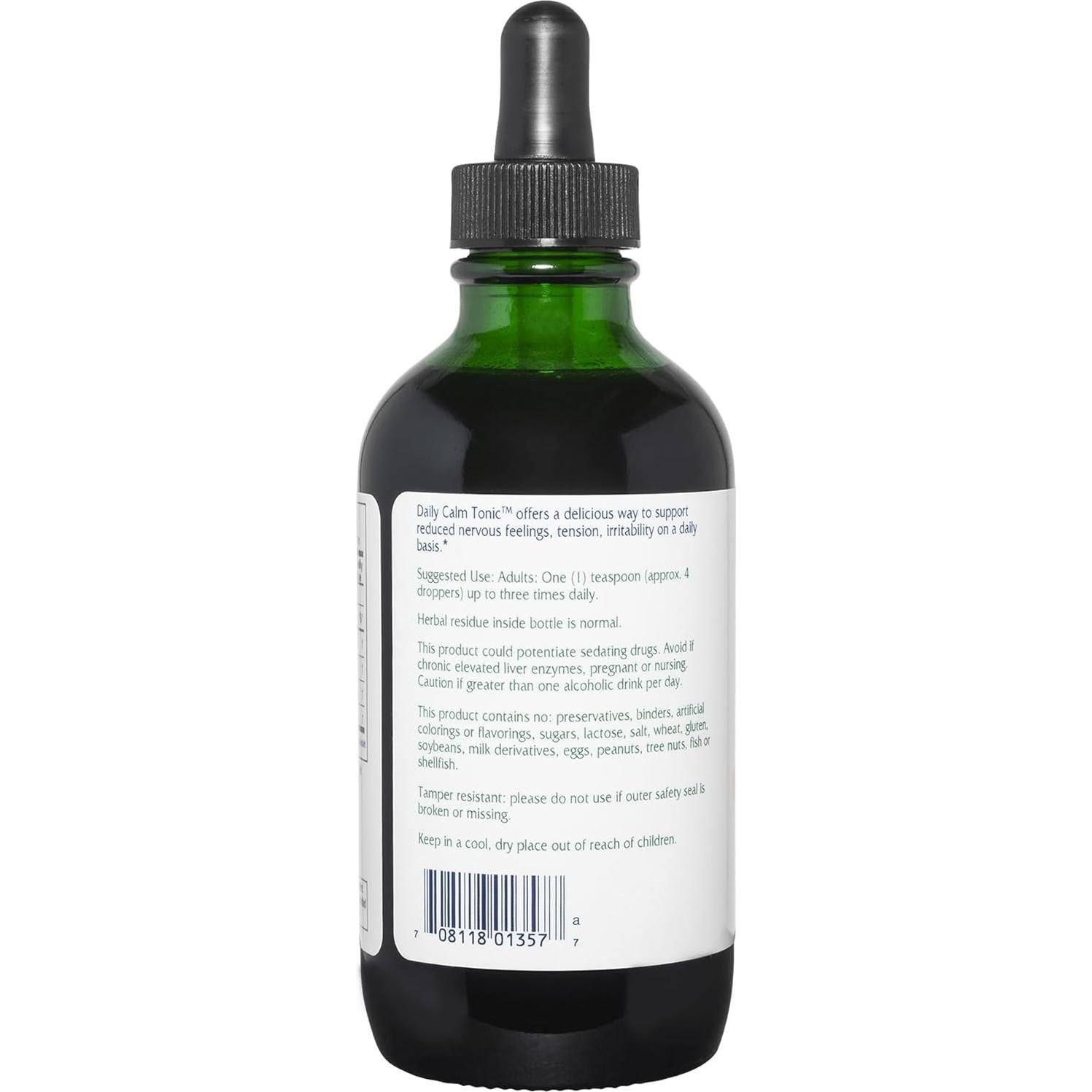 Tónico Diario Calmante Vitanica 118 ml - Suplemento Vegano
