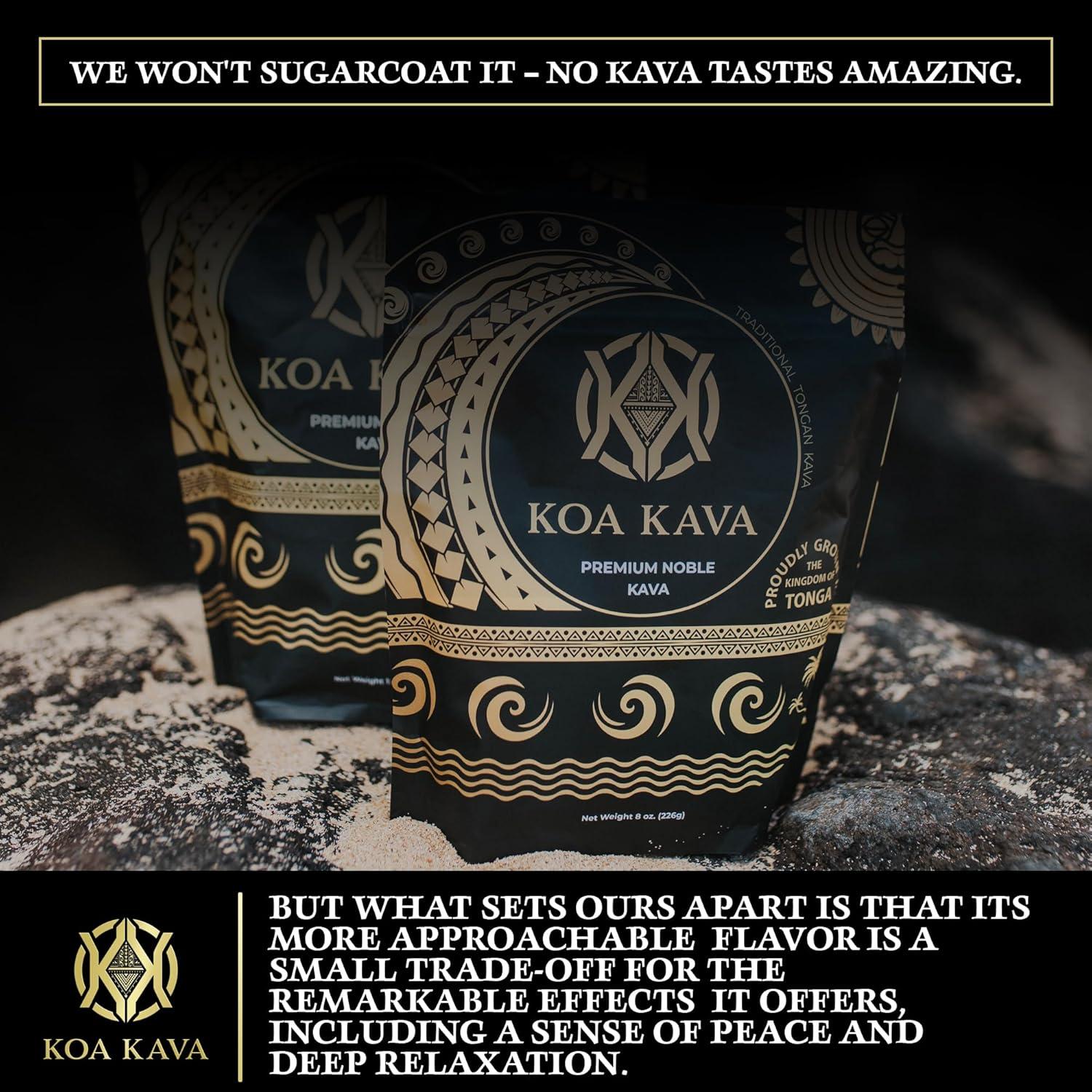 Kava Kava en Polvo Koa - 453g de Kava Noble de Tonga