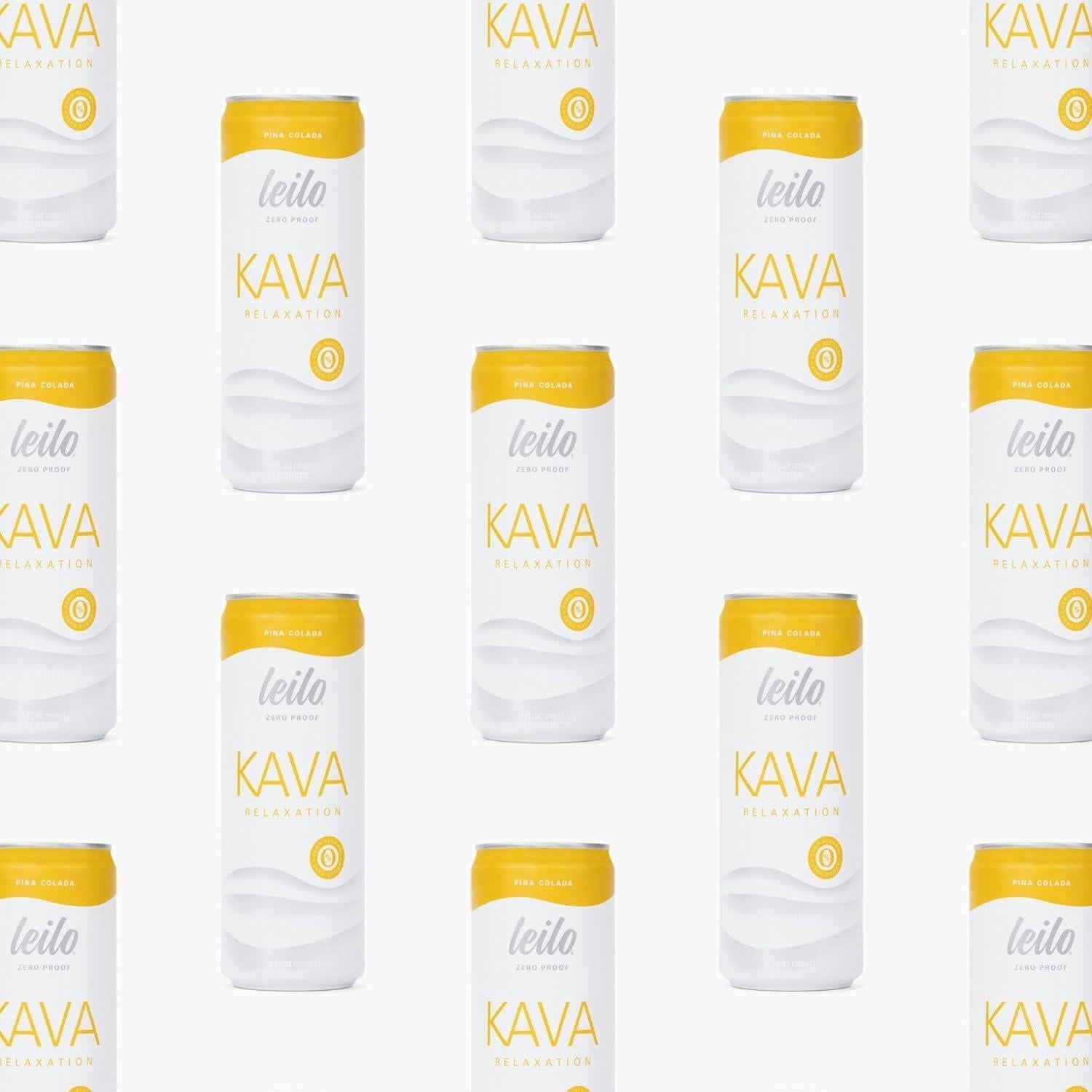 Bebida Mocktail de Pina Colada LEILO - Paquete de 12 Latas 355ml
