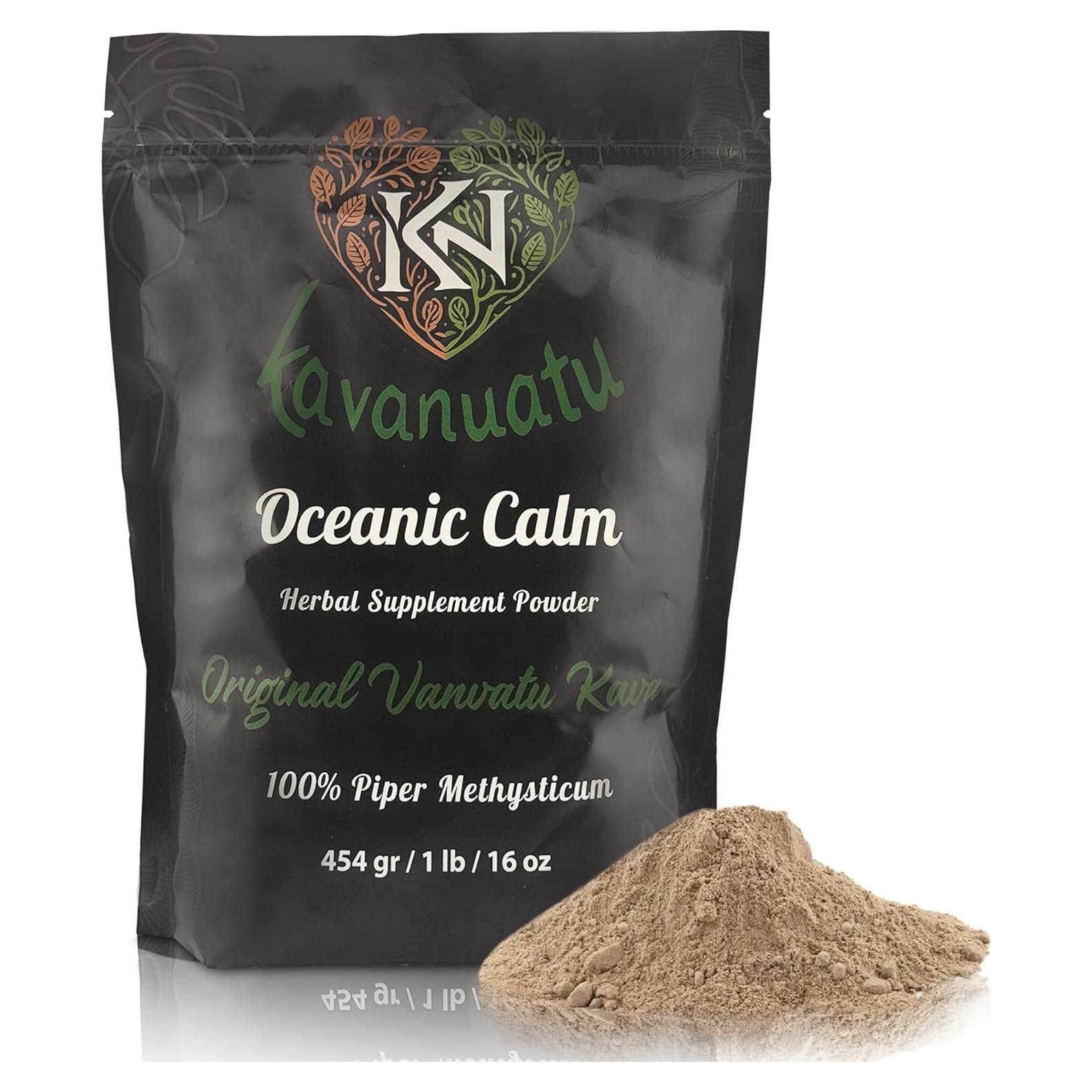 Polvo de Raíz de Kava Noble Kavanuatu 450g - Té Herbal Calmante