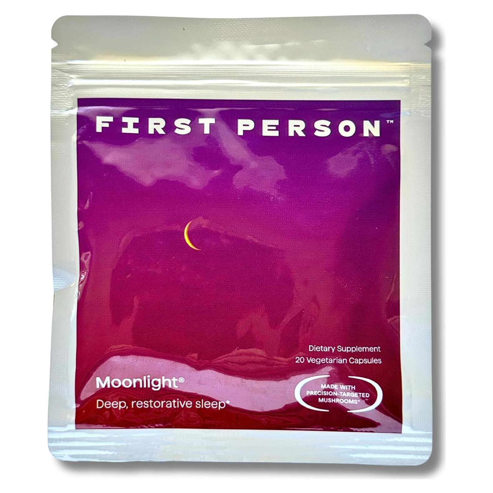 Suplemento Nootrópico Luz de Luna First Person 20 Cápsulas