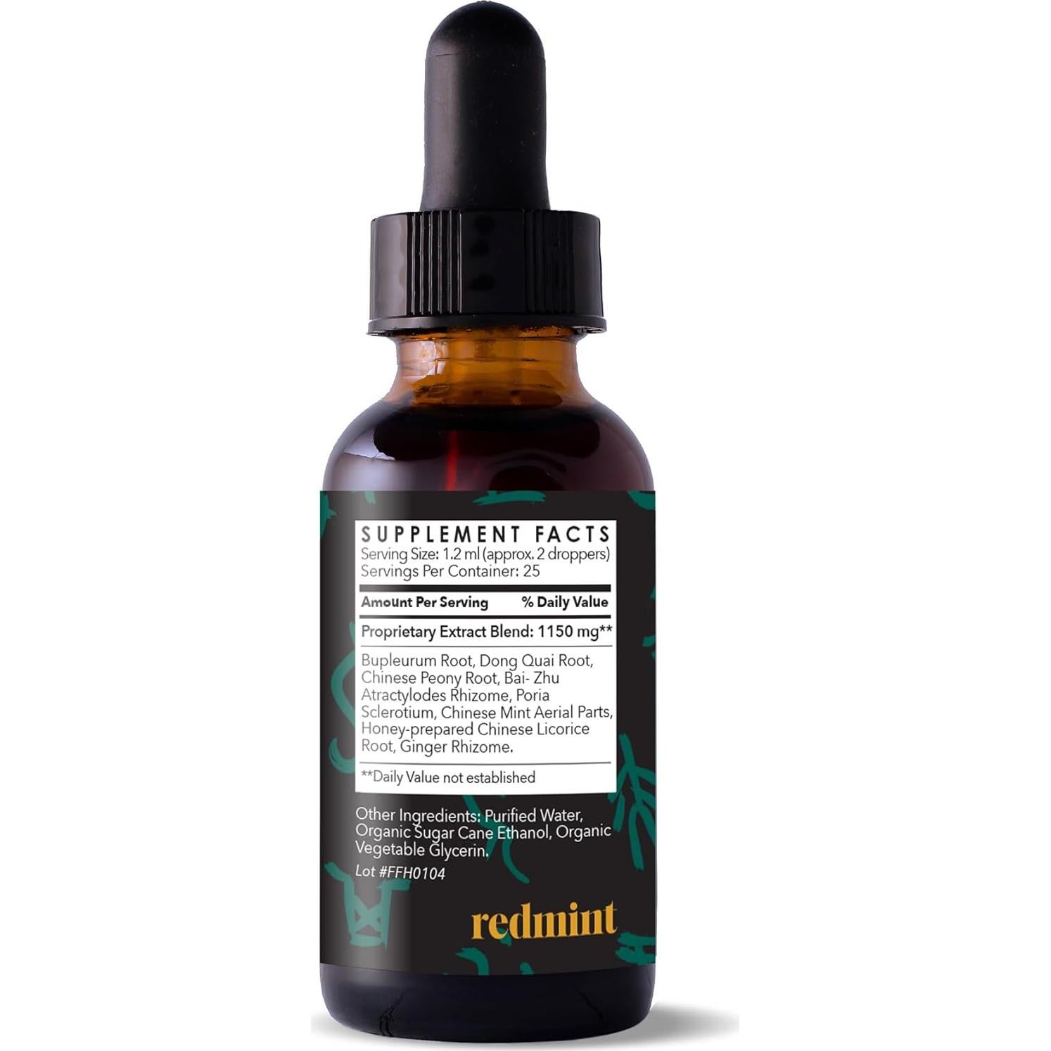 Tintura Herbal Redmint Relax & Chill 81.65g - Bienestar Emocional