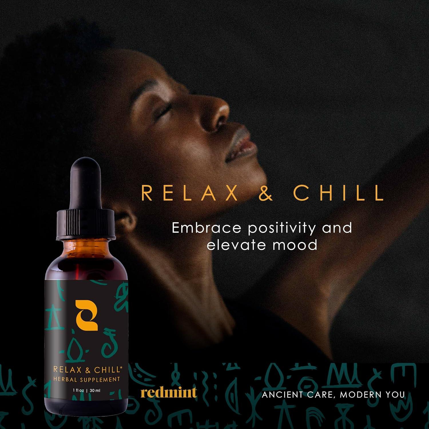 Tintura Herbal Redmint Relax & Chill 81.65g - Bienestar Emocional