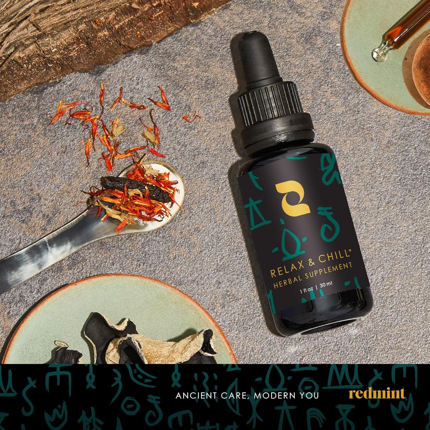 Tintura Herbal Redmint Relax & Chill 81.65g - Bienestar Emocional