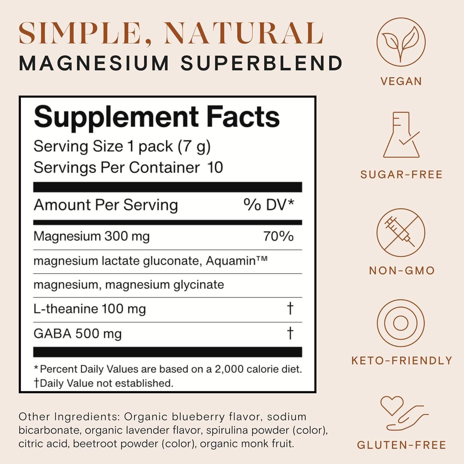 Suplemento de Magnesio Mellö en Polvo Limón 10 Paquetes