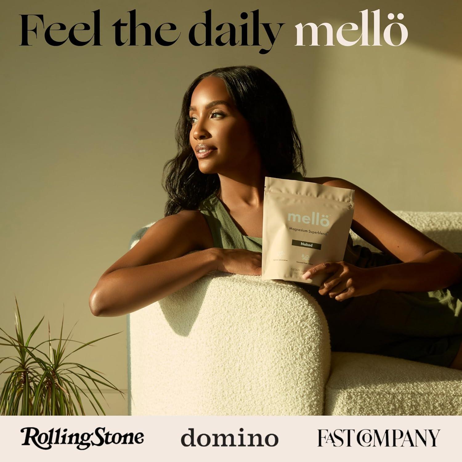 Suplemento de Magnesio Mellö en Polvo Limón 10 Paquetes