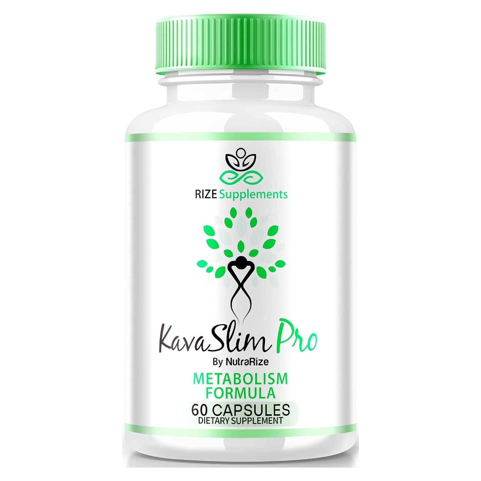 Cápsulas KavaSlim Pro - Pérdida de Peso Natural 60 Unidades