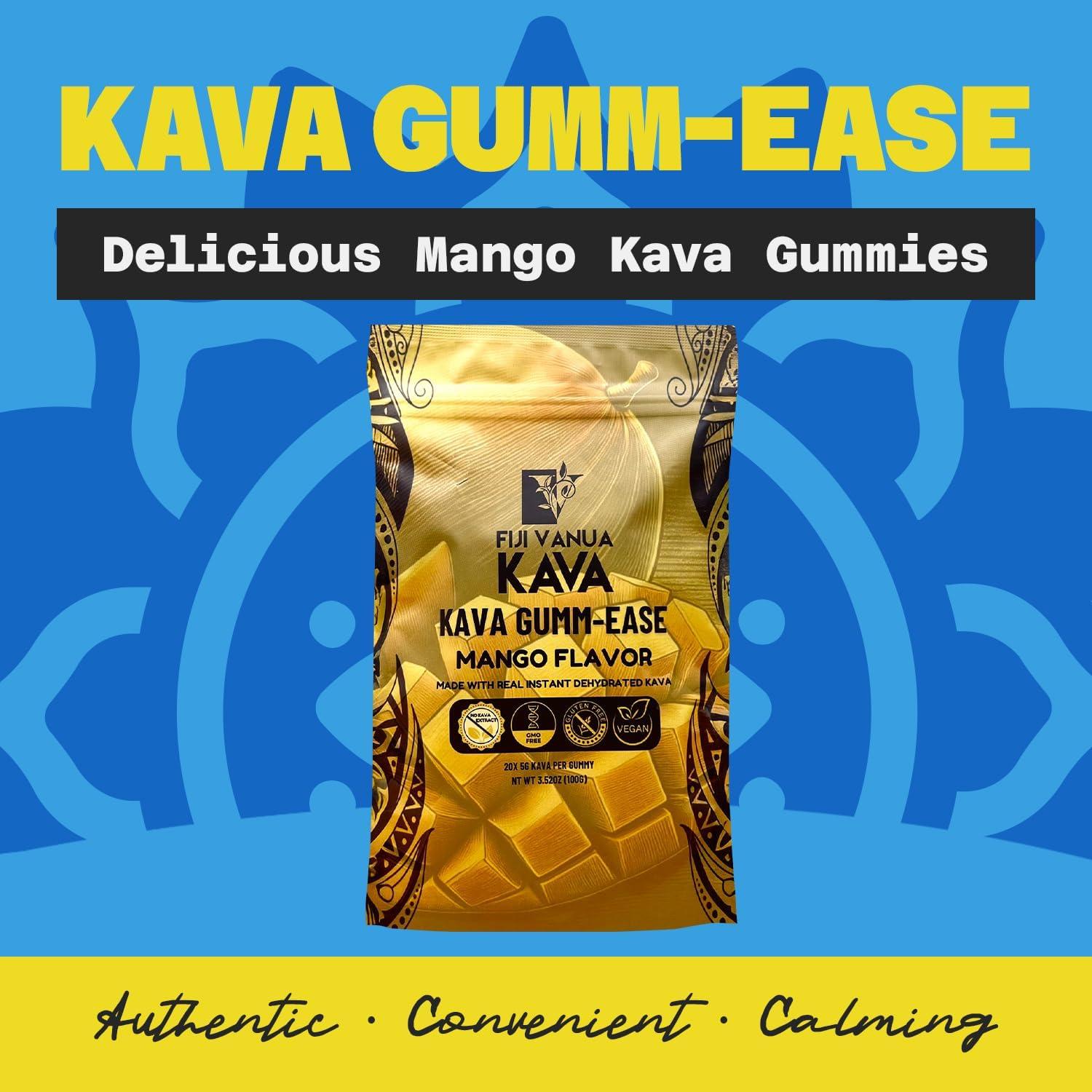Gominolas de Kava Kava Fiji Vanua Mango 20 Unidades 100g
