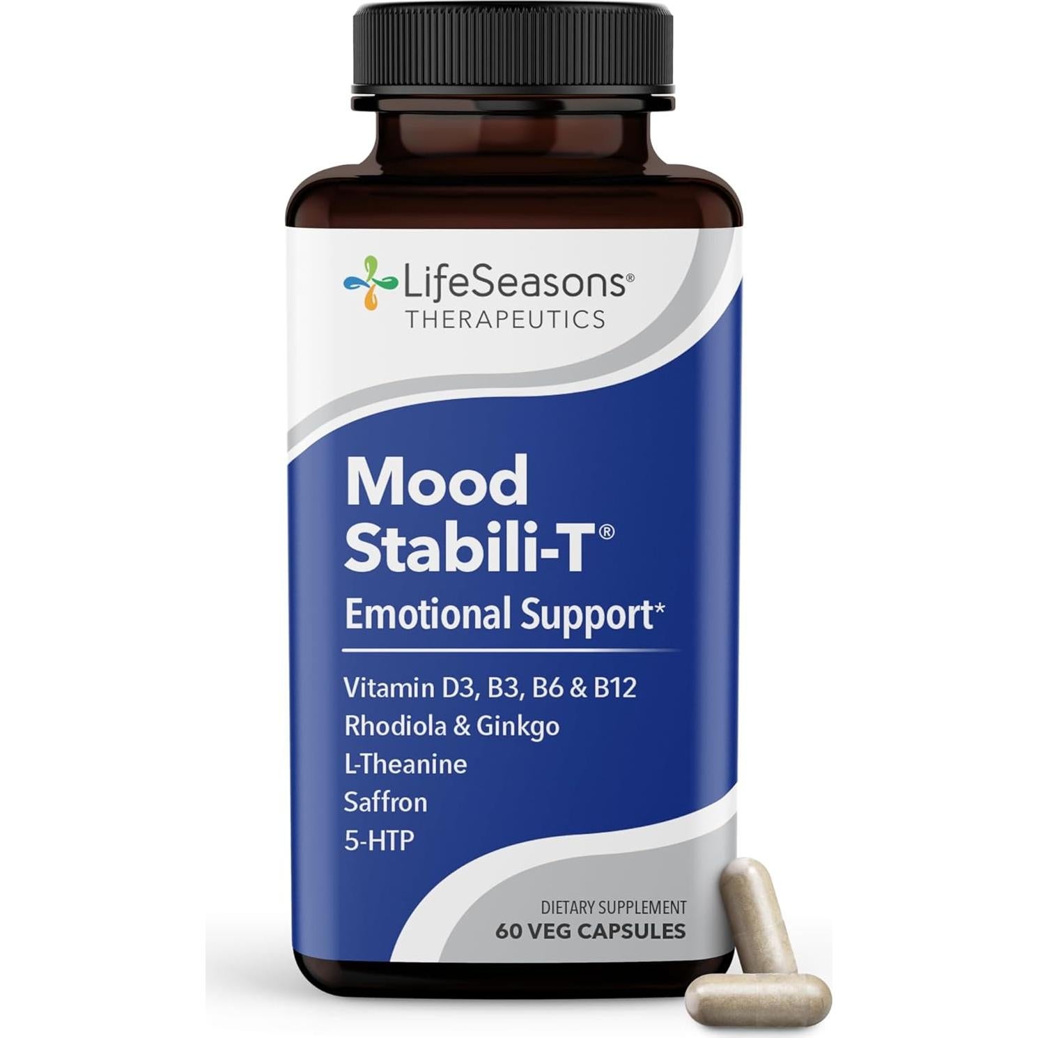 LifeSeasons Anxie-T 180 Cápsulas - Apoyo Estado de Ánimo