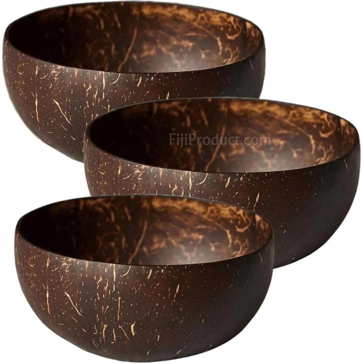 Taza de Kava de Coco 100% Natural - Hecho en Fiji (3 Unidades)