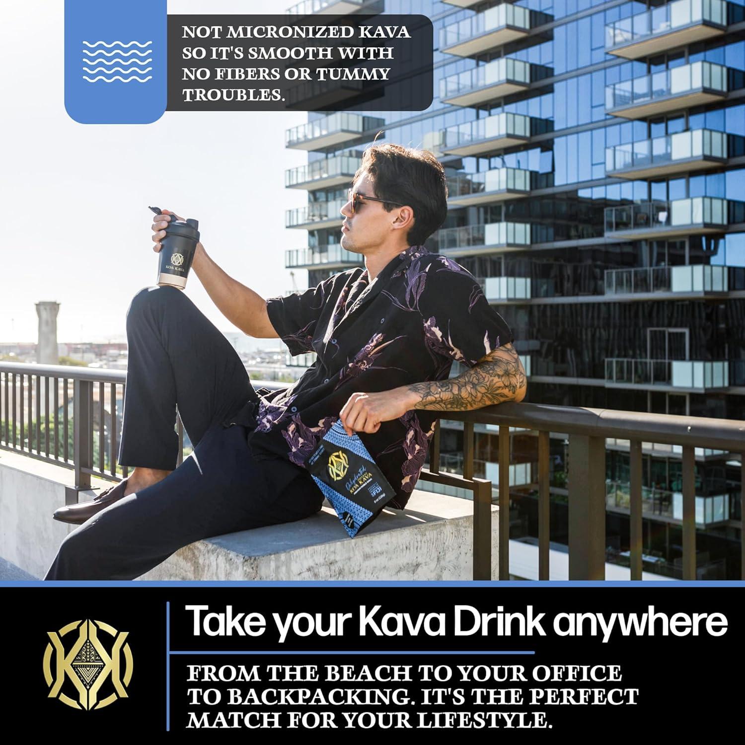 Kava Instantáneo Deshidratado Koa Kava 113g - Raíz de Kava Verde