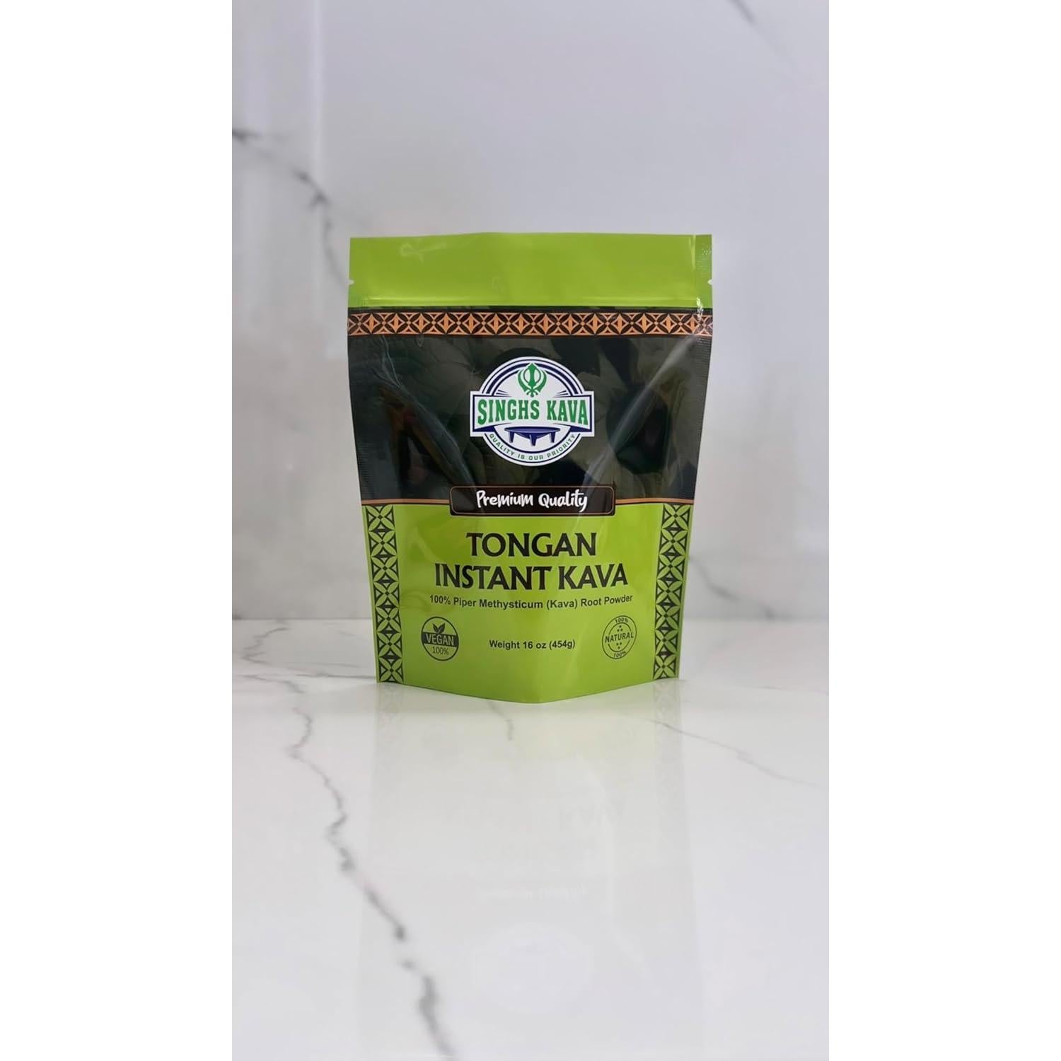 Kava Tongan Premium 450g Leka Hina - Raíz Natural Pura