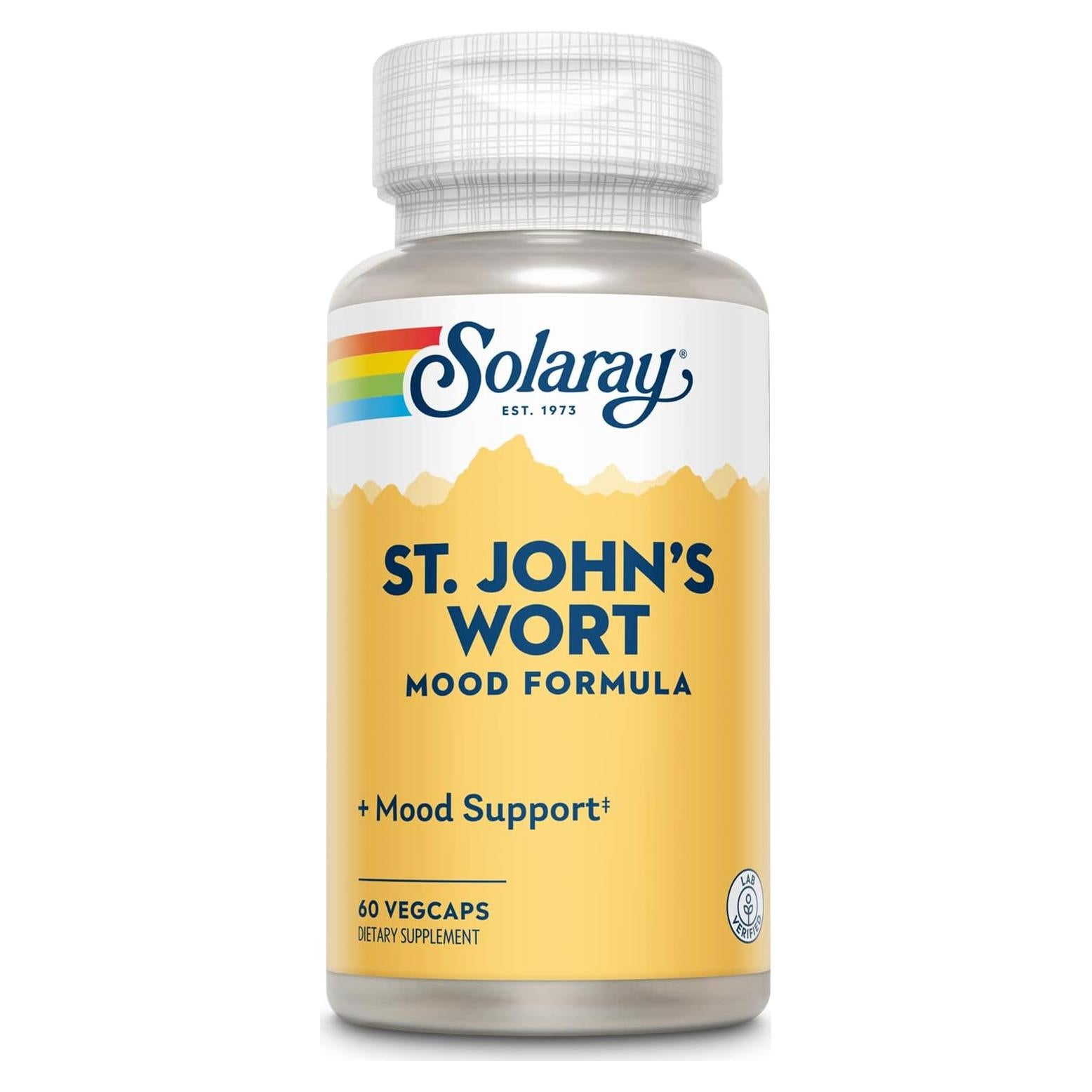 Cápsulas de Hierba de San Juan 900 mg Solaray - 60 Unidades