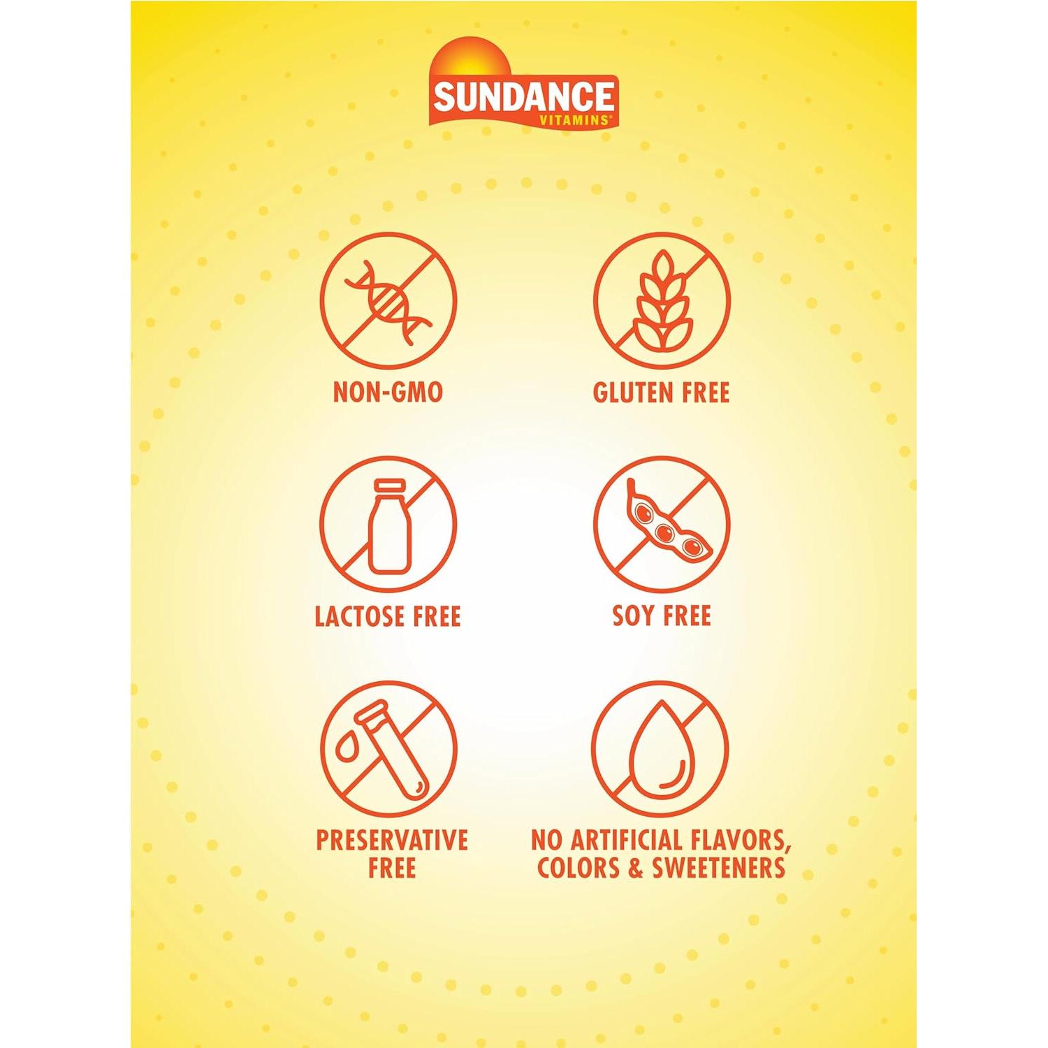 Cápsulas de Hierba de San Juan Sundance 300mg 60 Unidades No-OGM