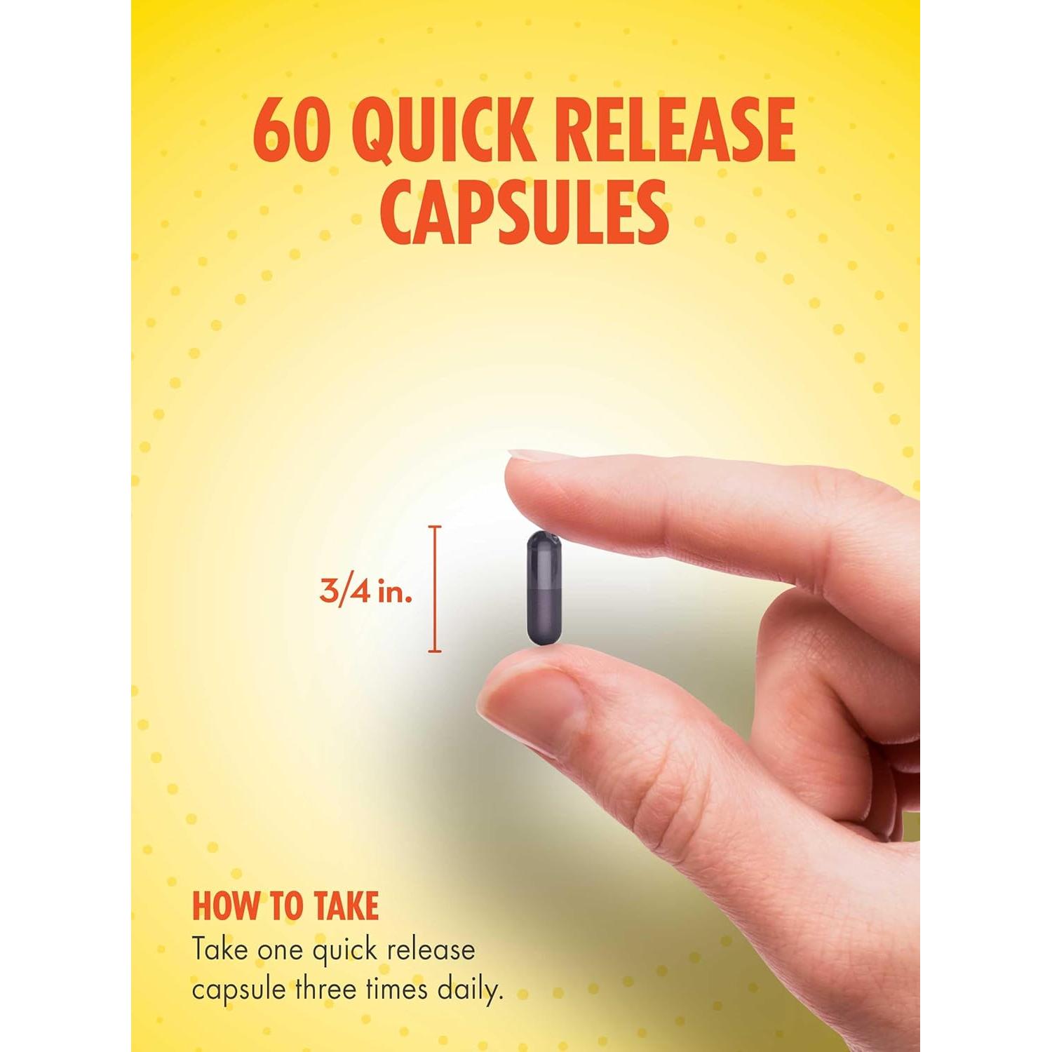 Cápsulas de Hierba de San Juan Sundance 300mg 60 Unidades No-OGM