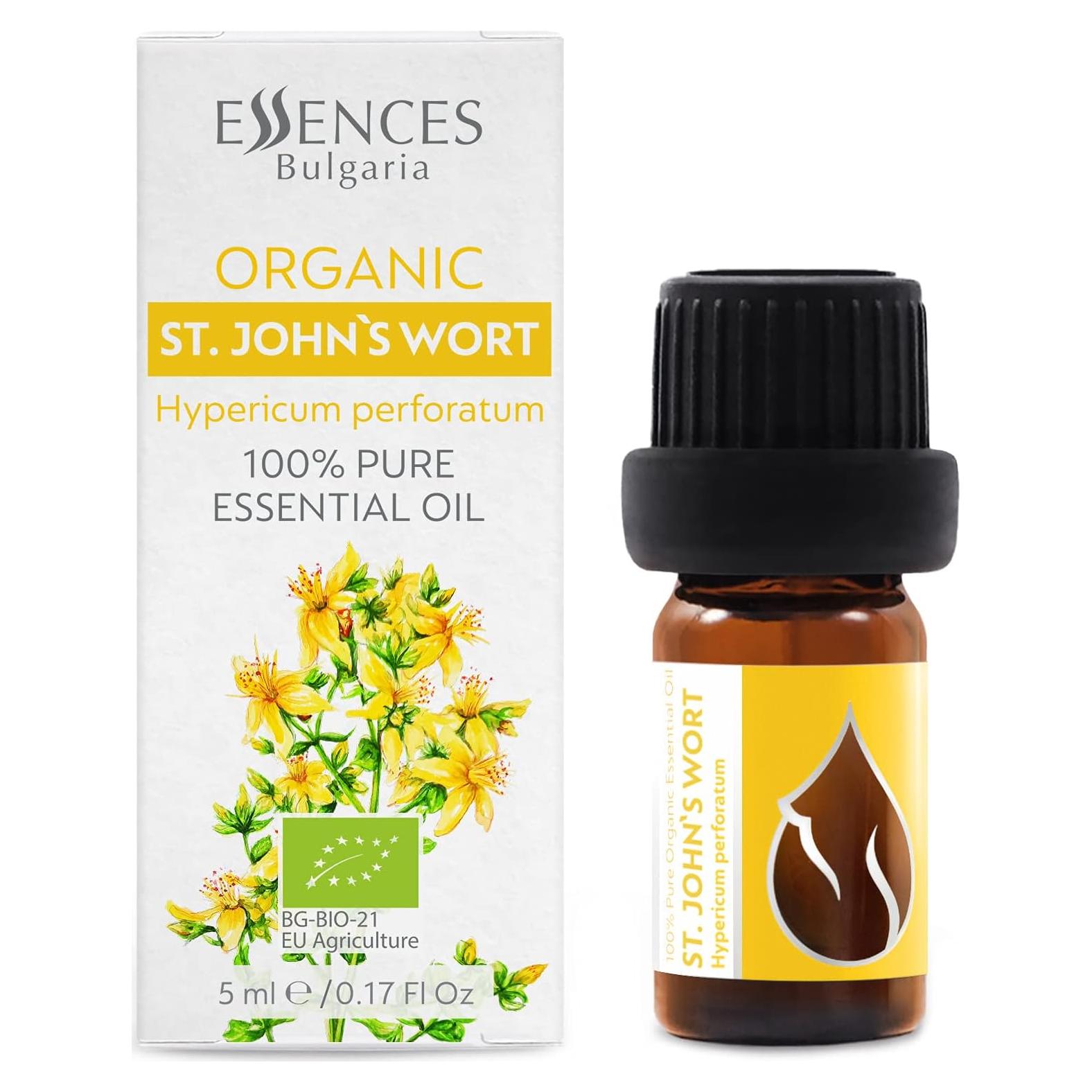 Aceite Esencial de Hierba de San Juan Orgánico Essences 5ml Puro