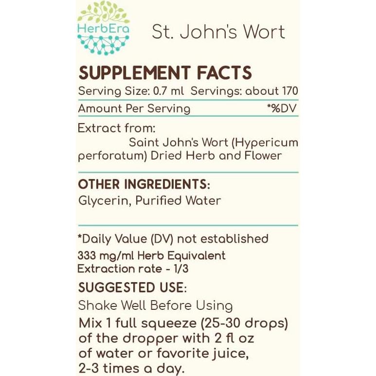 Extracto de Hierbas Sin Alcohol HerbEra 118.29 ml - Hierba de San Juan