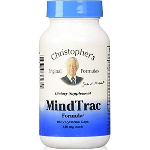 Suplemento Natural MindTrac Christopher 200 Cápsulas