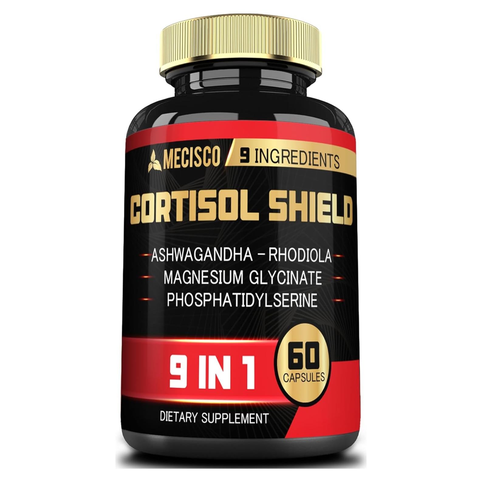 Suplemento 9en1 Mecisco - Escudo de Cortisol 60 Cápsulas