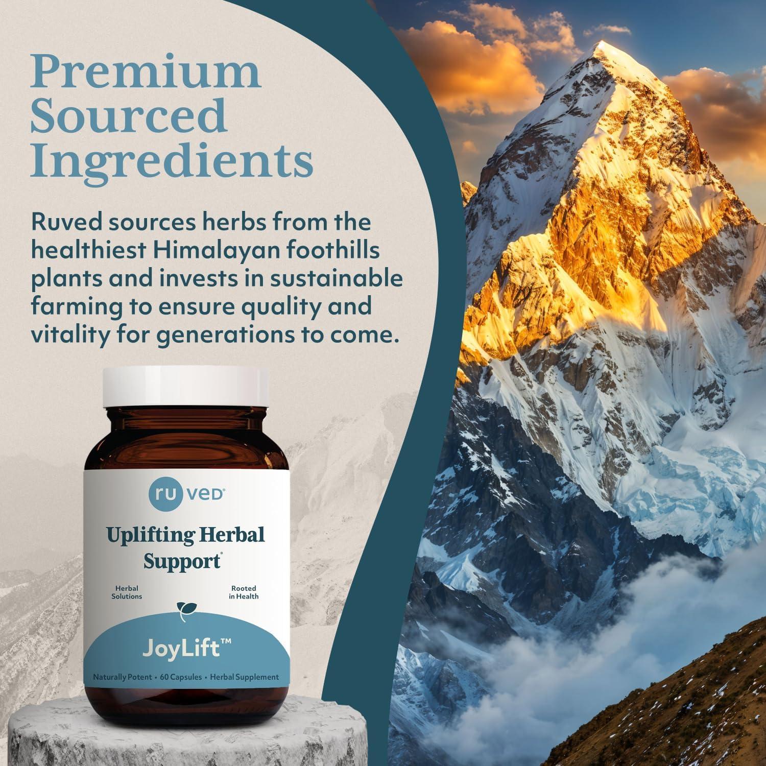 Suplemento Herbal Ayurvédico Ruved Joylift 60 Cápsulas