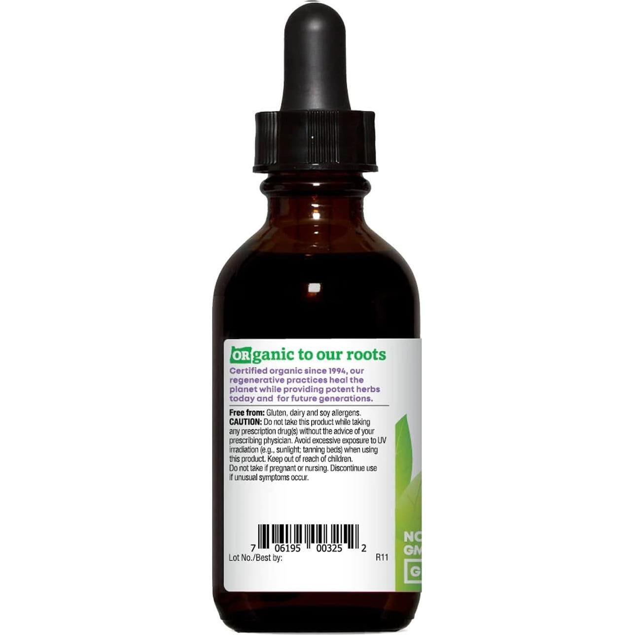 Extracto Orgánico de Hierba de San Juan Oregon's Wild Harvest 60 ml